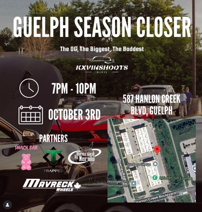 Guelph Season Closer flyer